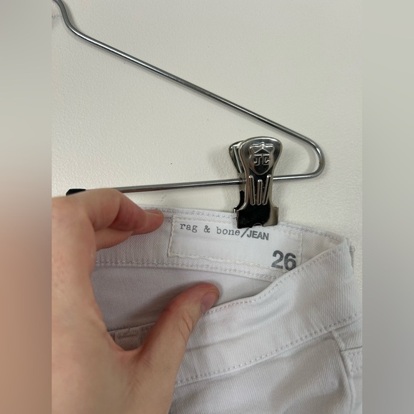 Rag & Bone White Skinny Jean Legging Size 26 W15020337 - Picture 7 of 12